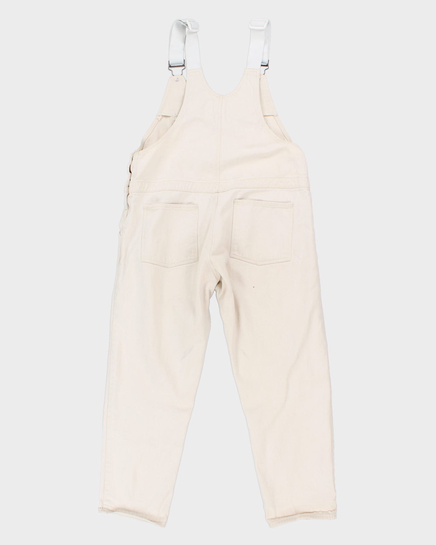 Old Fashioned Standards Full Length Cream Dungarees - L/XL