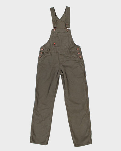 Dickies Green Dungarees - XS