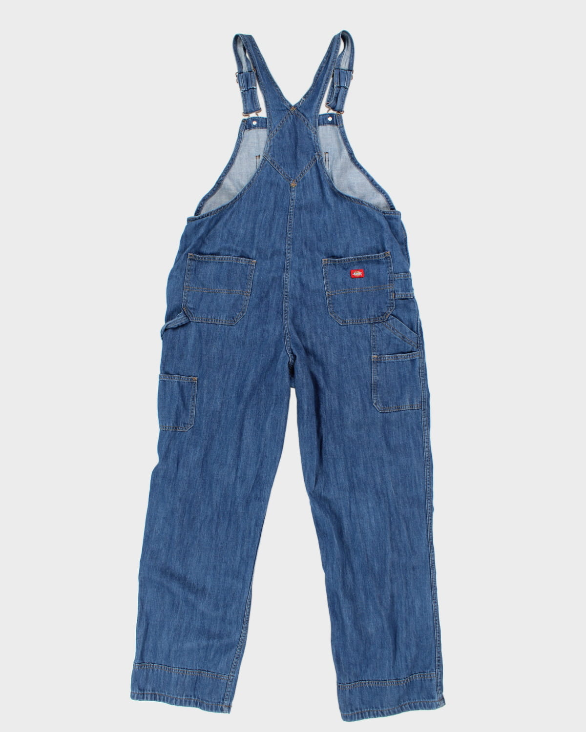 Distressed Dickies Dungarees - M