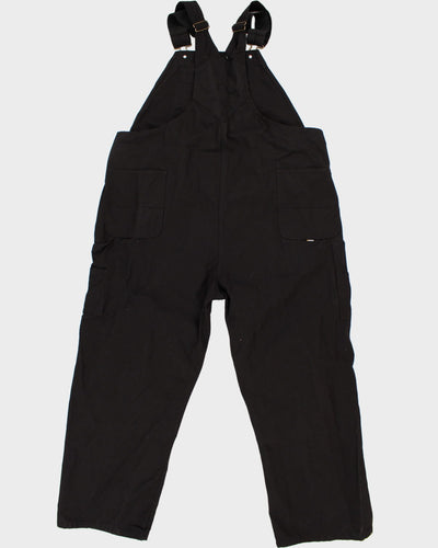 Berne Black Dungarees - XL