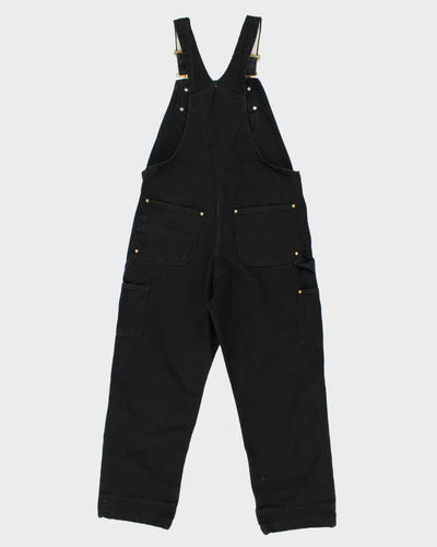 Men's Black Carhartt Workwear Dungarees - M