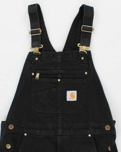 Men's Black Carhartt Workwear Dungarees - M