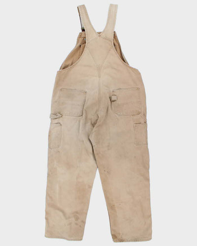 Vintage Men's Tan Carhartt utility Dungarees - 44 x 32