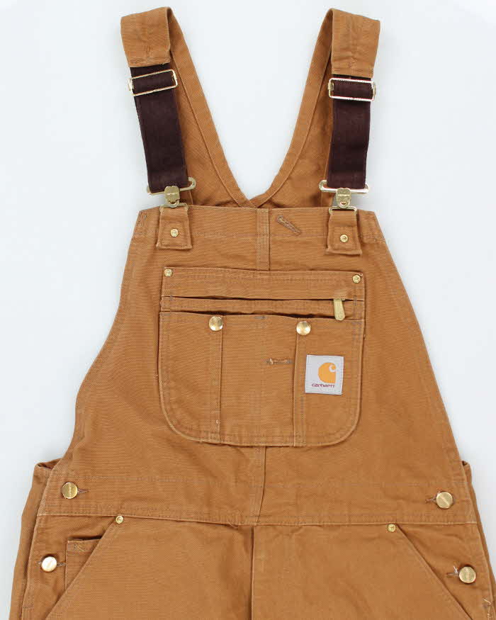 Carhartt Tan Workwear Dungarees - W32 L34