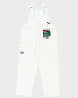 Deadstock Painters White Overalls Dunagrees - W36 L32