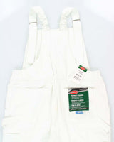 Deadstock Painters White Overalls Dunagrees - W36 L32