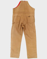 Vintage Key Padded Workwear Dungarees - W48 L34