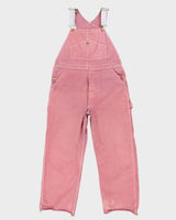Dickies Pink Dungarees - W36 L32