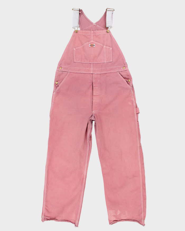 Dickies Pink Dungarees - W36 L32