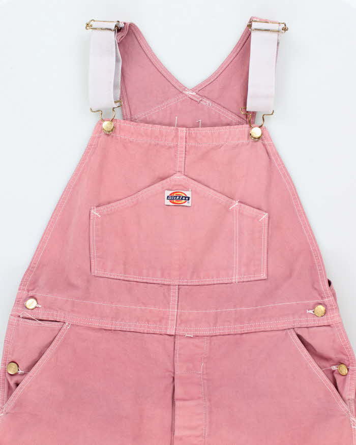 Dickies Pink Dungarees - W36 L32