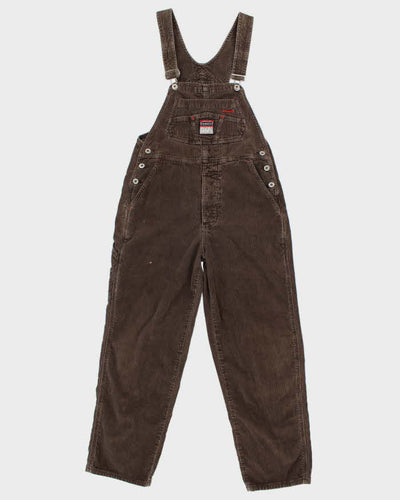 Vintage Bluenotes Brown Corduroy Dungarees - W32 L28