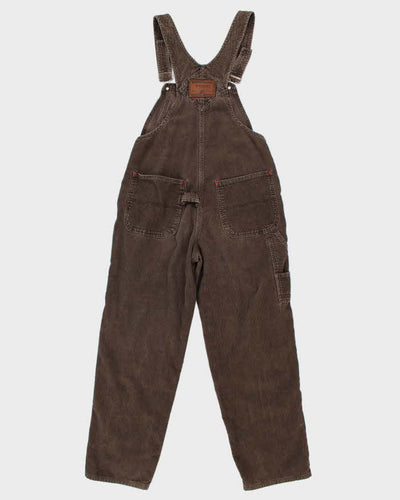 Vintage Bluenotes Brown Corduroy Dungarees - W32 L28