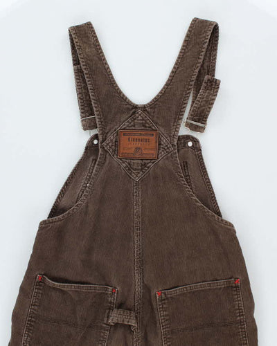 Vintage Bluenotes Brown Corduroy Dungarees - W32 L28