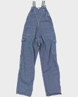 Vintage Key Stripe Dungarees - W34 L32