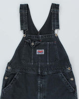 Vintage 90s Ikeda Black Dungarees - W36 L38
