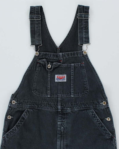 Vintage 90s Ikeda Black Dungarees - W36 L38