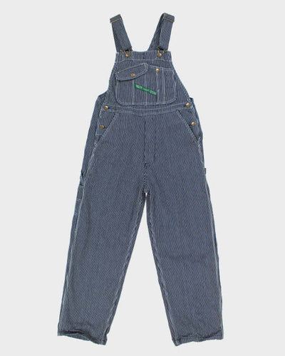 Vintage Key Stripe Dungarees - W32 L30