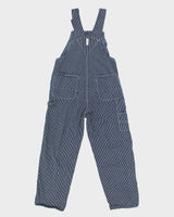 Vintage Key Stripe Dungarees - W32 L30