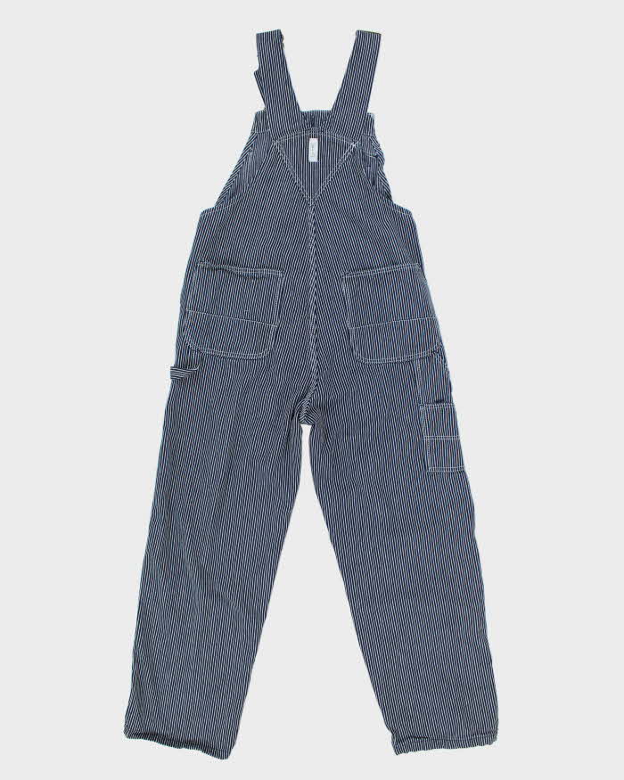 Vintage Key Stripe Dungarees - W32 L30