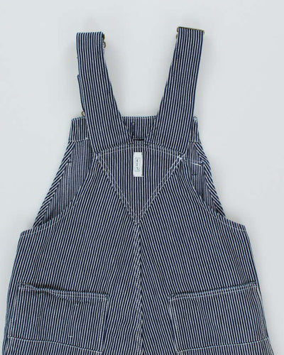 Vintage Key Stripe Dungarees - W32 L30