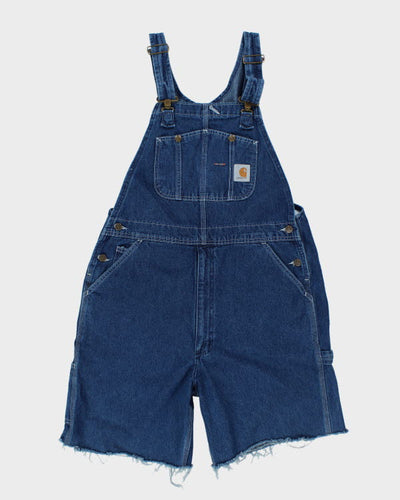 00s Carhartt Denim Short Carpenter Dungarees - W36 L8