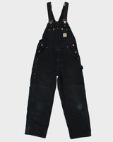 Carhartt Black Workwear Dungarees - W34 L28