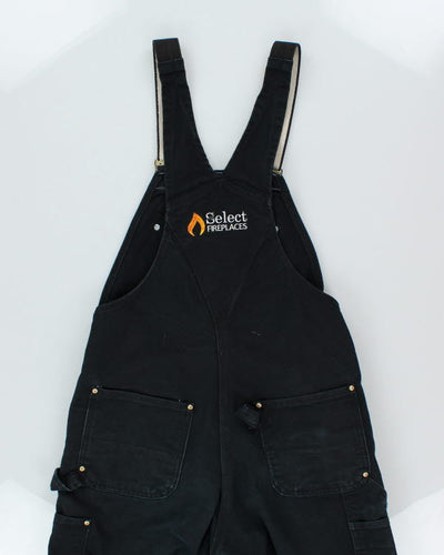 Carhartt Black Workwear Dungarees - W34 L28