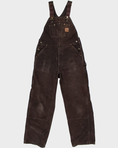 Vintage 90's Carhartt Heavyweight Workwear Dungarees - W34 L32