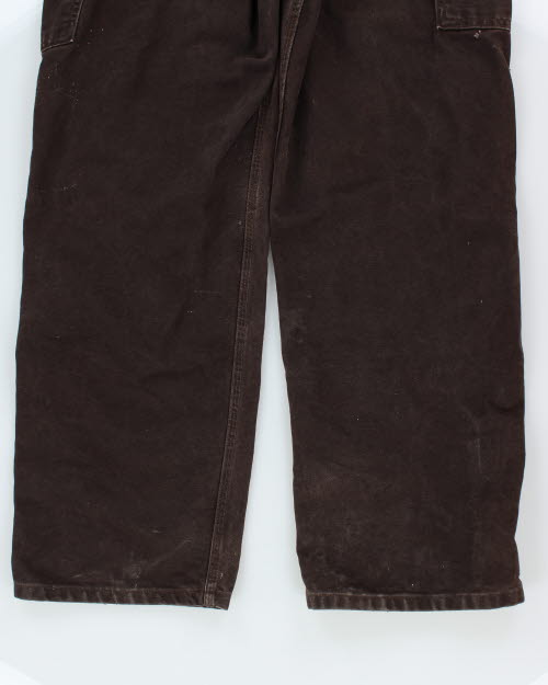 Vintage 90's Carhartt Heavyweight Workwear Dungarees - W34 L32