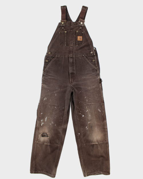 Vintage 90's Carhartt Heavyweight Workwear Dungarees - W32 L32