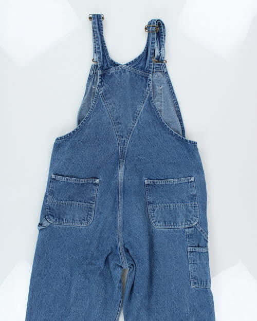 Vintage 90's Carhartt Denim Heavyweight Workwear Dungarees - W32 L31