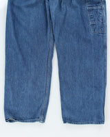 Vintage 90's Osh Kosh Light Wash Denim Dungarees - W42 L29