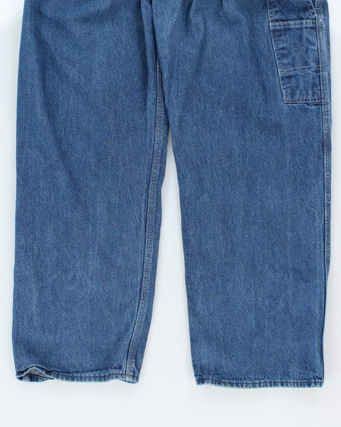 Vintage 90's Osh Kosh Light Wash Denim Dungarees - W42 L29