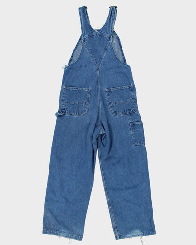 Vintage 90's Carhartt Workwear Light Wash Denim Dungarees - W32 L27