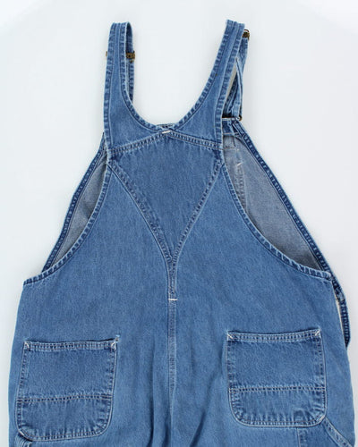 Vintage 90's Carhartt Workwear Light Wash Denim Dungarees - W46 L27
