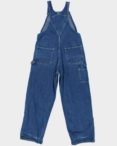 Vintage 90's Carhartt Workwear Medium Wash Denim Dungarees - W32 L30