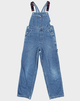 Vintage Y2K Tommy Hilfiger Medium Wash Dungarees - W32 L28