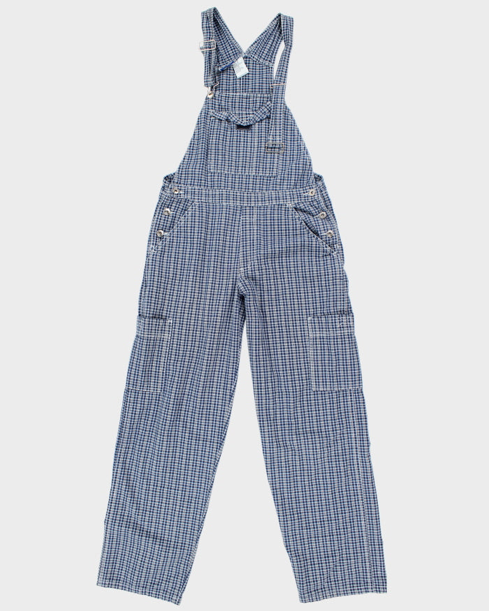 Vintage Levi's 725 Checked Dungarees - W32 L30