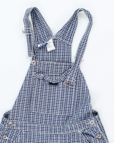 Vintage Levi's 725 Checked Dungarees - W32 L30