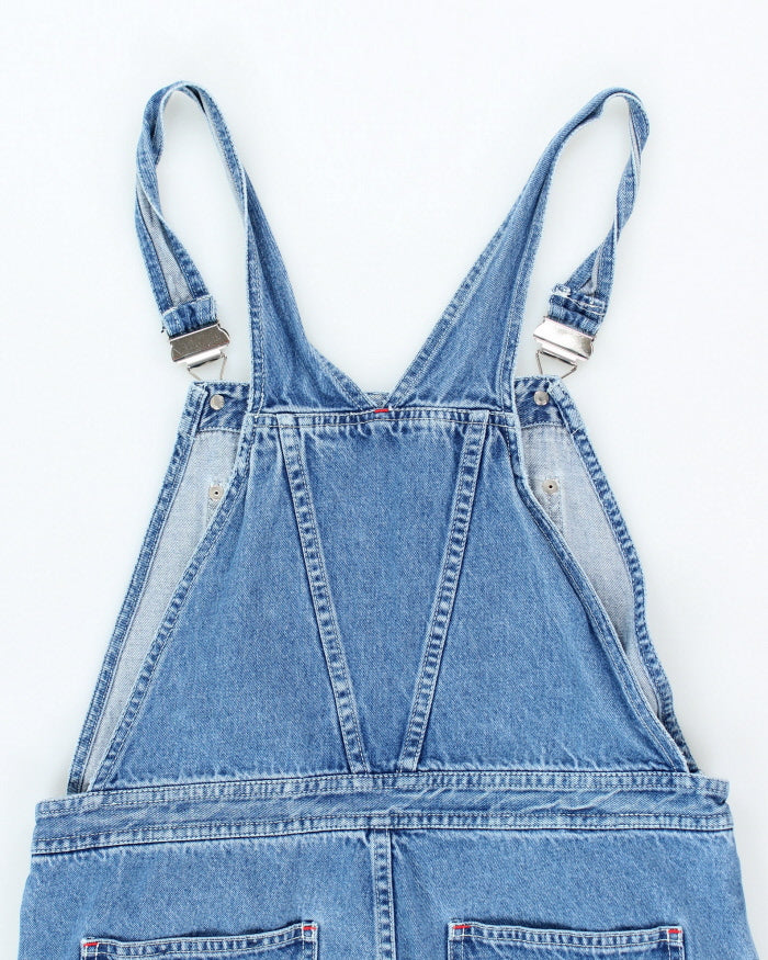 Vintage Y2K Tommy Hilfiger Medium Wash Denim Dungarees - W34 L25