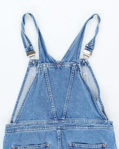 Vintage Y2K Tommy Hilfiger Medium Wash Denim Dungarees - W34 L25
