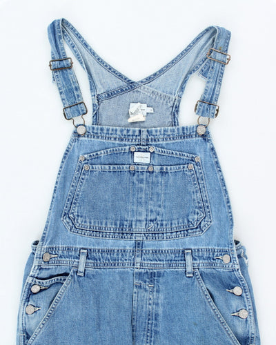 Vintage Y2K Calvin Klein Light Wash Denim Dungarees - W34 L29