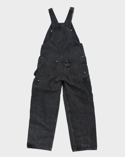 Carhartt Black Double Knee Dungarees - W32 L28