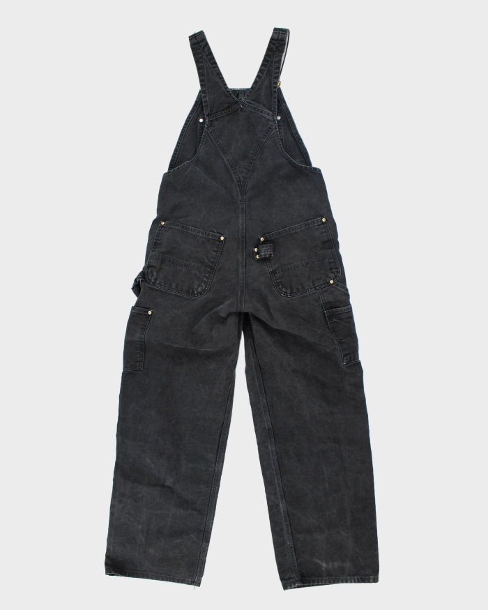 Carhartt Black Double Knee Dungarees - W32 L28