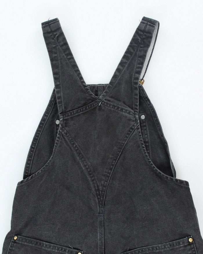 Carhartt Black Double Knee Dungarees - W32 L28