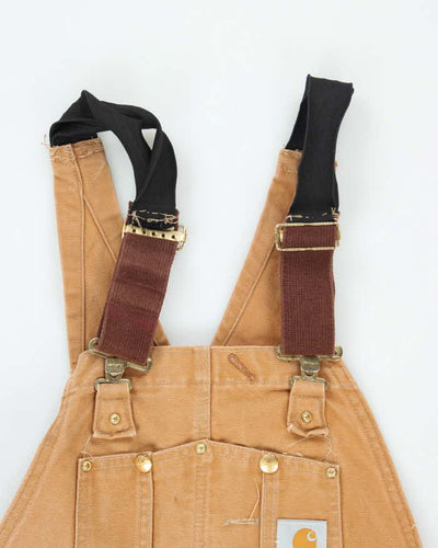 Vintage 90's Heavyweight Carhartt Workwear Dungarees - W38 L27