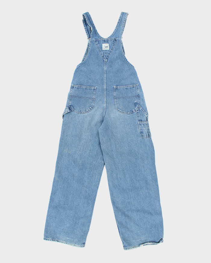 Vintage 90's Lee Light Wash Denim Dungarees - W30 L27
