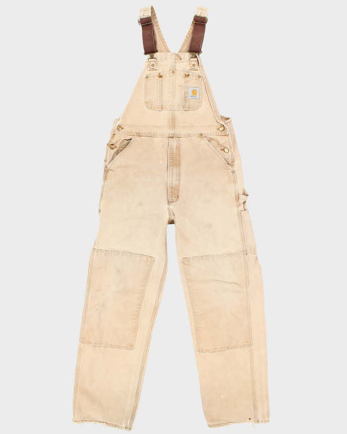 Vintage 90's Carhartt Faded Heavyweight Dungarees - W36 L31