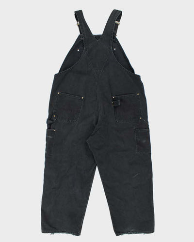 Vintage Carhartt Heavyweight Black Workwear Dungarees - W44 L26