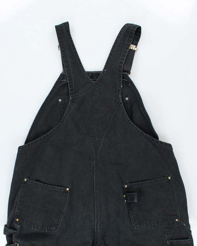 Vintage Carhartt Heavyweight Black Workwear Dungarees - W44 L26